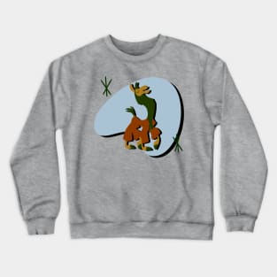 Retro Kuzco Crewneck Sweatshirt